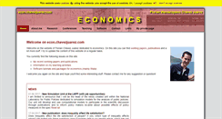 Desktop Screenshot of econ.chavezjuarez.com
